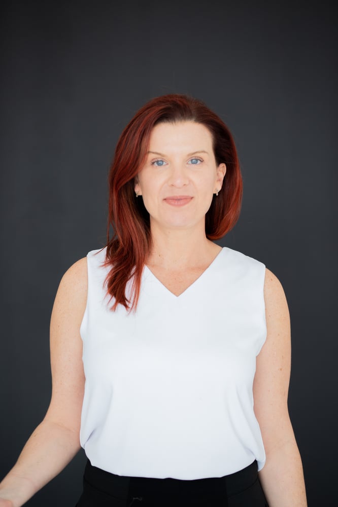 Jackie Meyer CPA white blouse